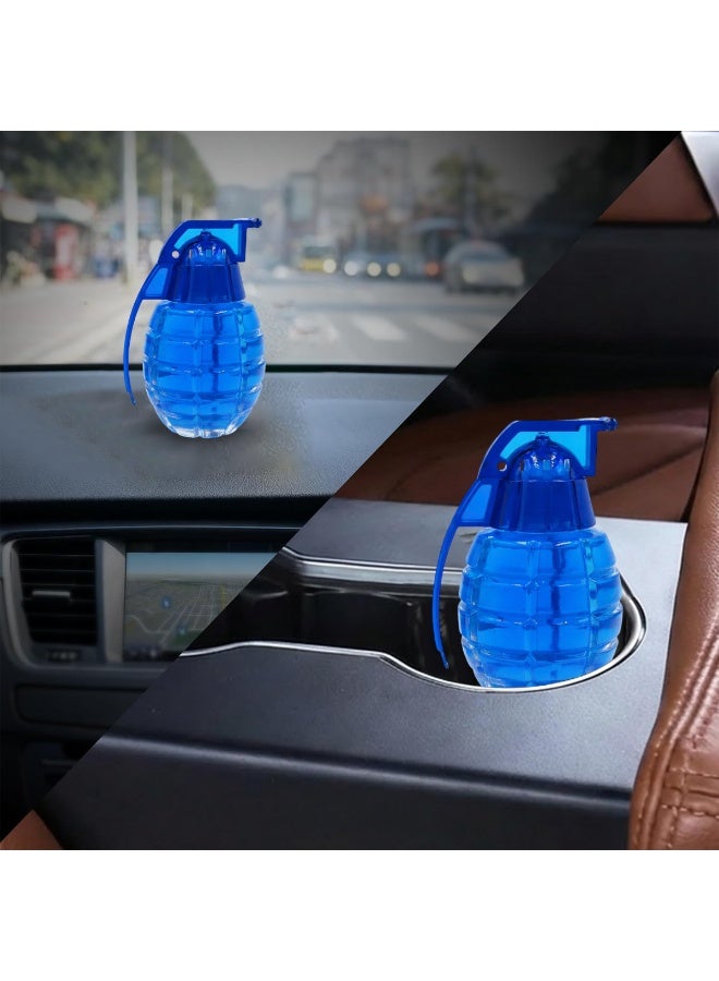 ان جي معطر جو للسيارة بتصميم قنبلة جالاكسي الجديد - معطر يدوم طويلاً برائحة السيارة الجديدة، مناسب لوضعه على لوحة القيادة وحامل الأكواب - تصميم مانع للتسرب، مثالي للاستخدام في المنزل والمكتب ومكان العمل والسفر - هدية مميزة لتزيين السيارة - 794-519 - Image 4